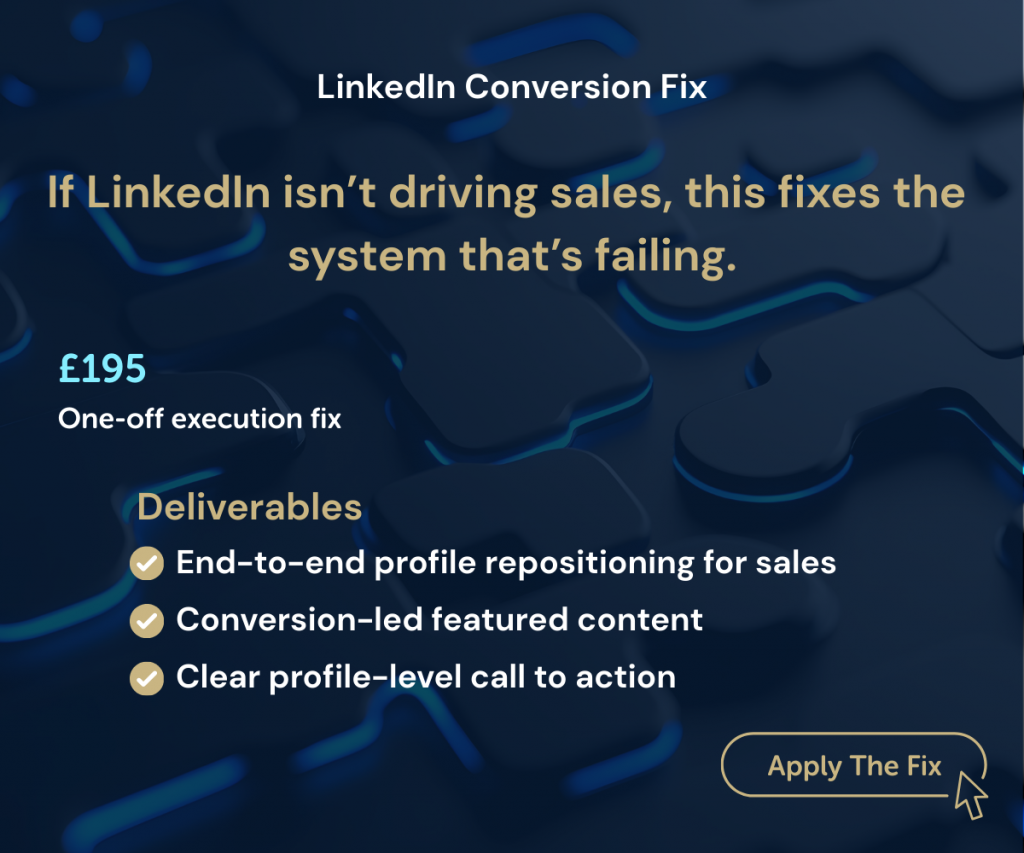 LinkedIn Conversion Fix