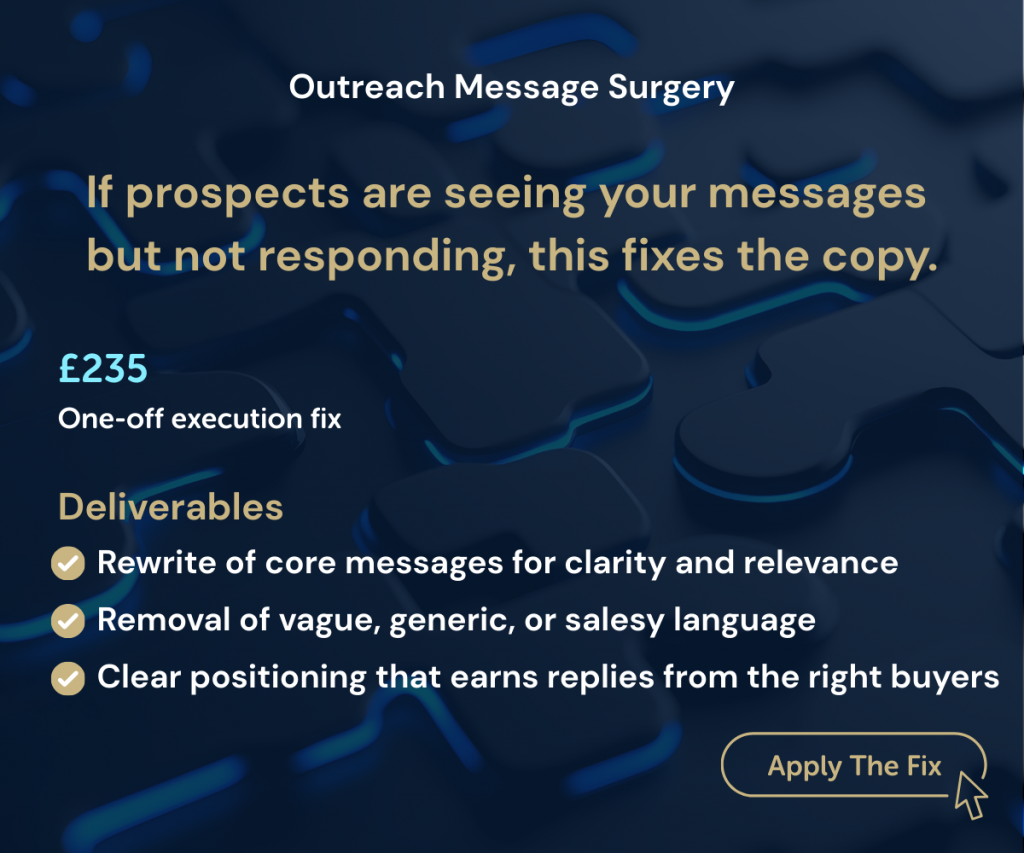 Outreach Message Surgery
